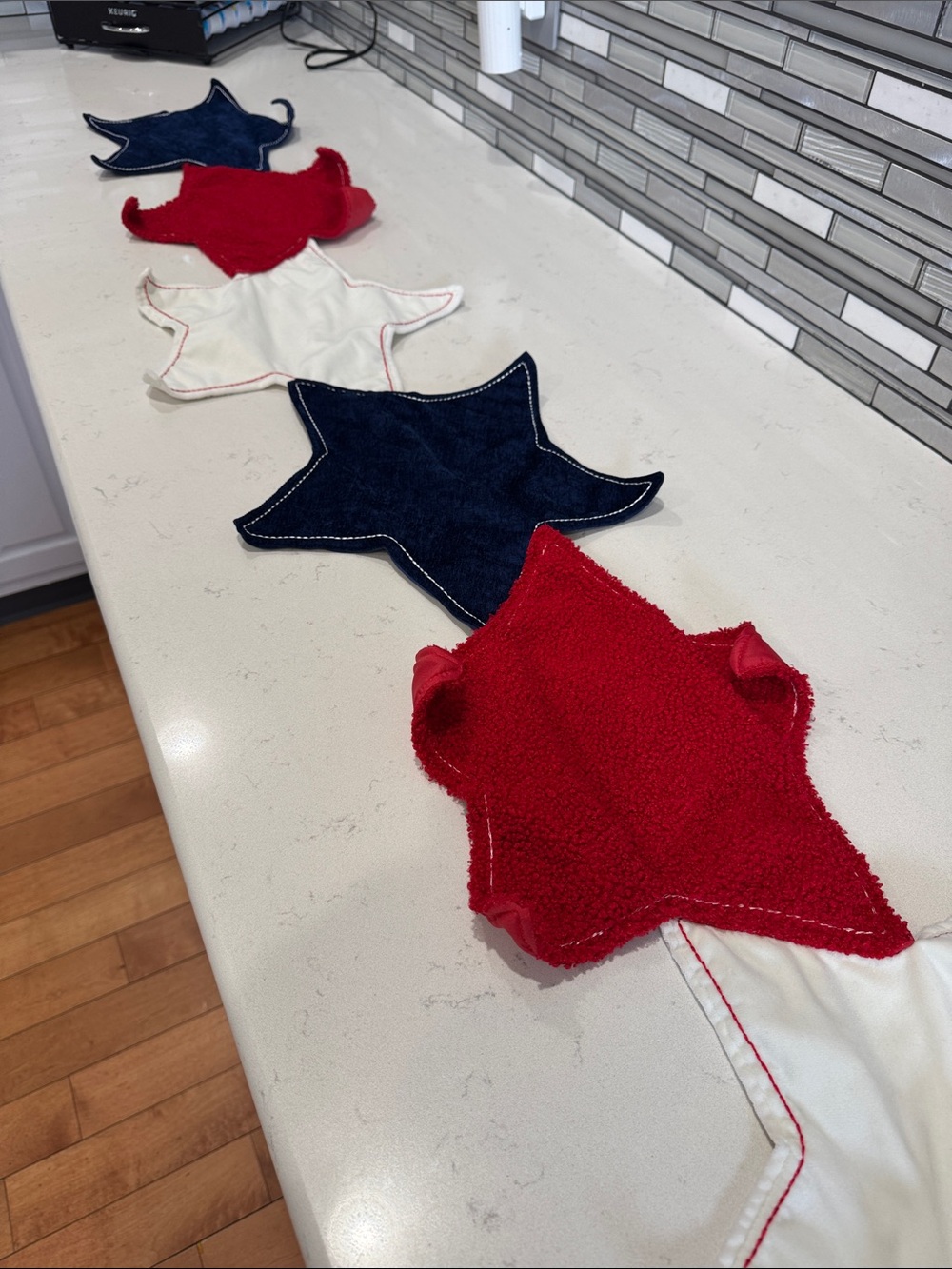 4th of July table runner